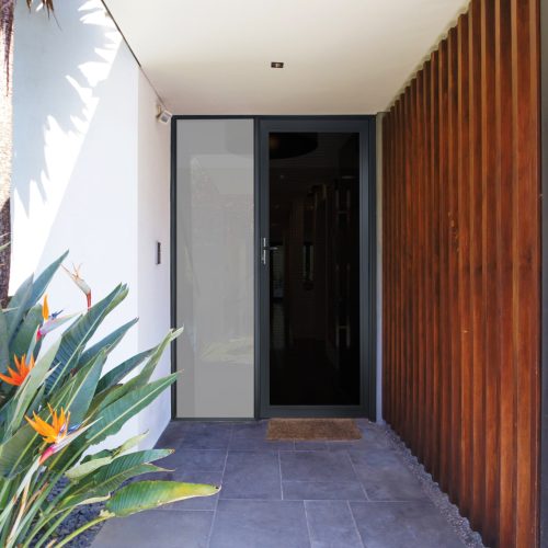 Amplimesh PrivacyGuard security door.